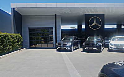 Mercedes Car Showroom
