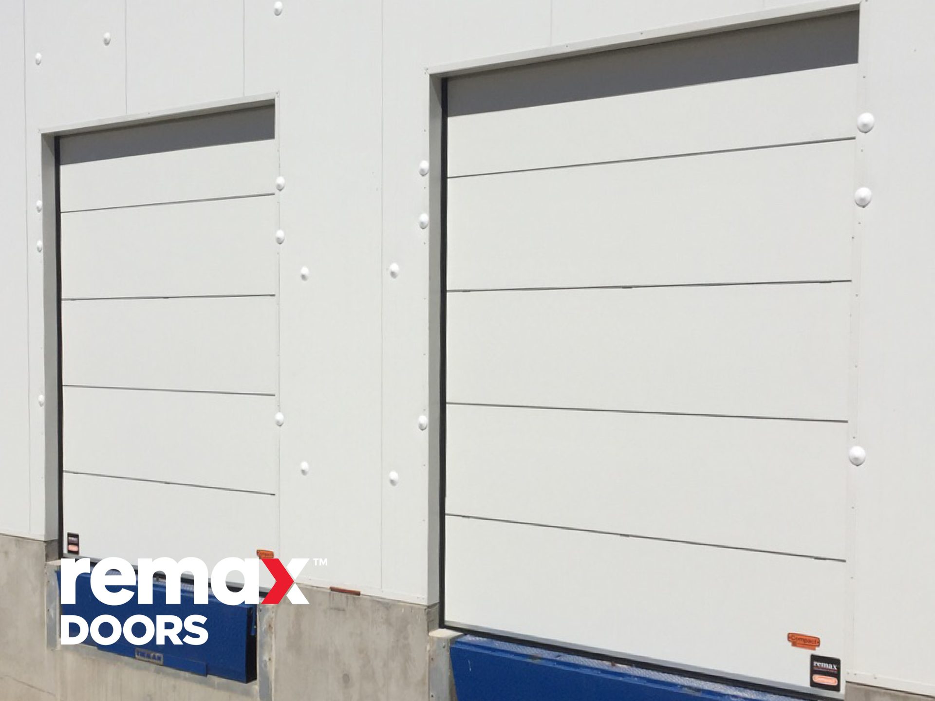 Sectional Insulated delivery door