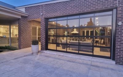 Luxury Glass Folding Door for a Outdoor Living Space